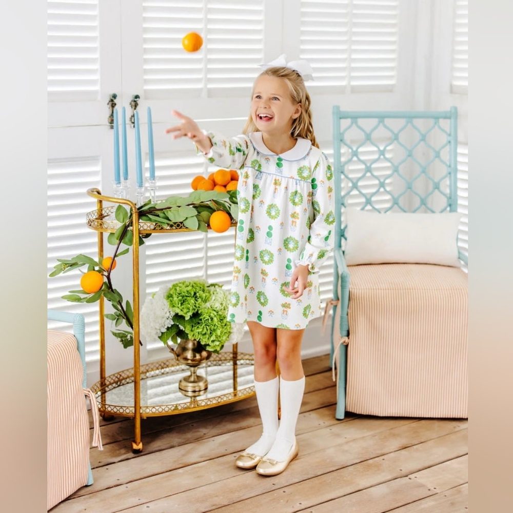 TBBC Topiaries And Tangerines Dress